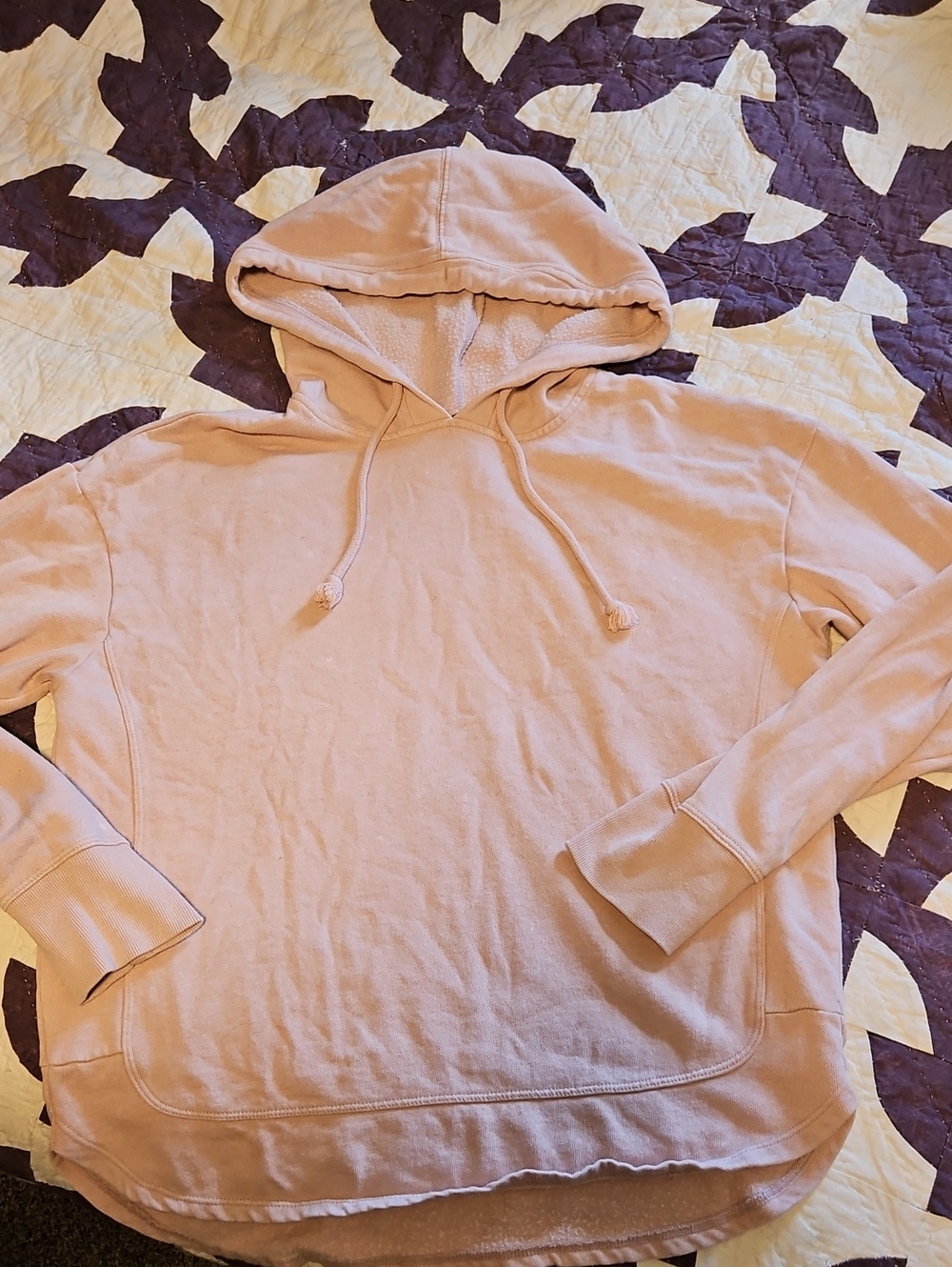 Universal Thread Light Pink Hooded Pullover Sweatshirt